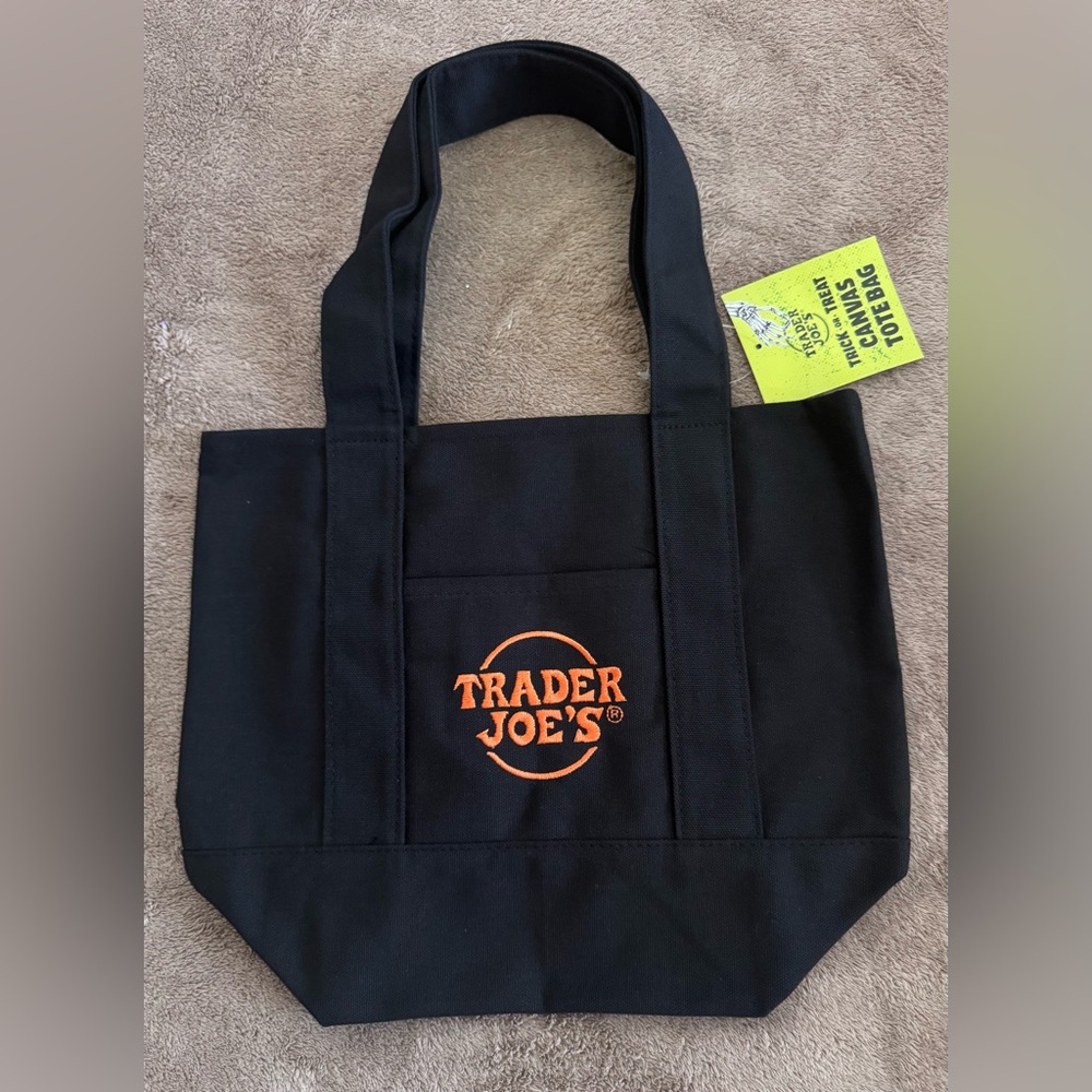Trader Joe’s Halloween Mini Tote | BLACK